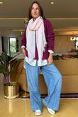 Made in Italy Conrad Body Skim Knit Jumper Beetroot